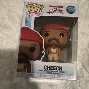 Funko Pop Cheech with Red Hat and Beige Outfit